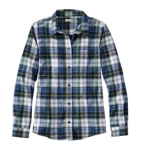 L.L. Bean Flannel vintage Tartan Women's Small